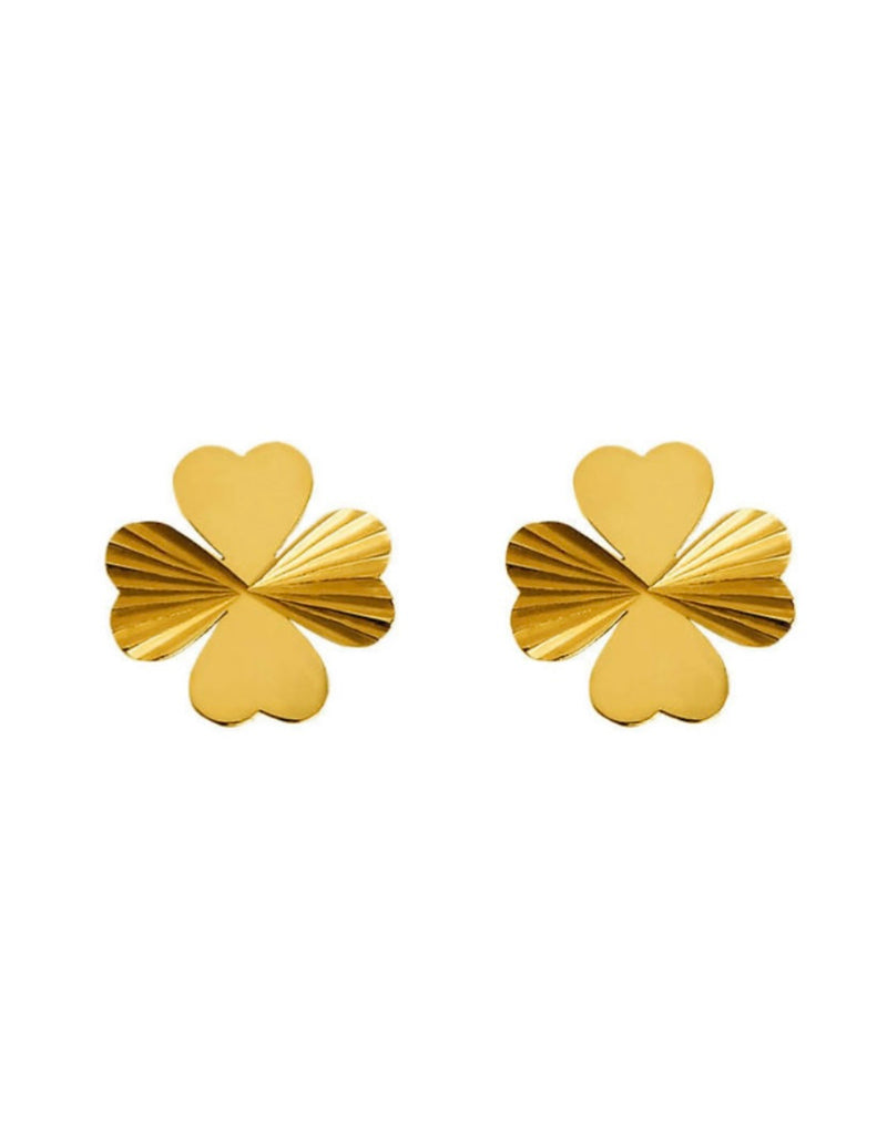 Swiss Earrings Gold