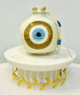 Beige Ceramic Mati Pomegranate