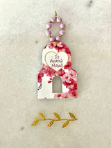 Pink Personalised Greek Ceramic Church