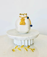 Pomegranate Embellished with Panayia Charm - Small