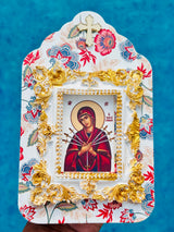 Panayia with Seven Swords Icon