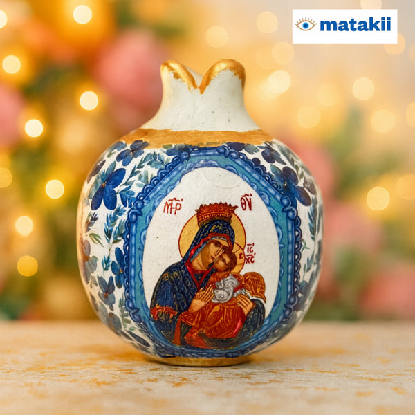 Panayia & Baby Jesus Pomegranate - PRE-ORDER