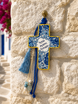 Greek Wishes Cross