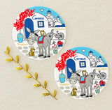 Donkey Cat Coasters