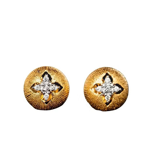 Claret Earrings Gold