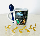 Spartan Espresso Cup with Spoon