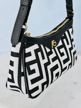 Meander Shoulder Bag - Black