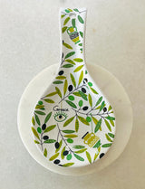 Olive Mati Spoon Holder and Bowl