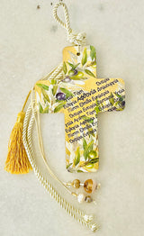 Greek Wishes Olive Cross