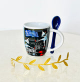 Spartan Espresso Cup with Spoon