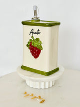 Olive Oil & Vinegar Ceramic Pourer
