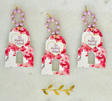 Pink Personalised Greek Ceramic Church