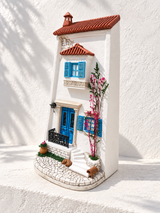 Large Ceramic Greek Island House Decor