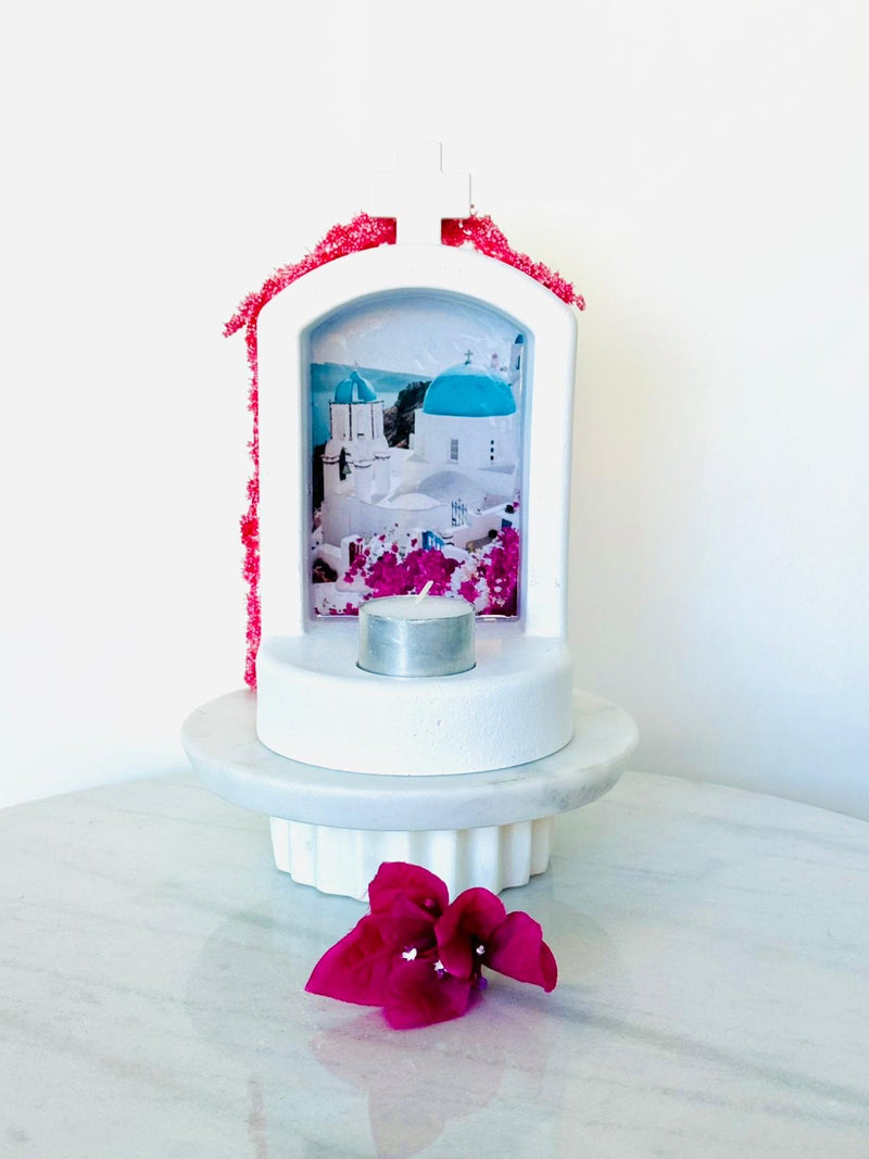 Santorini Greek Church Alter Dome