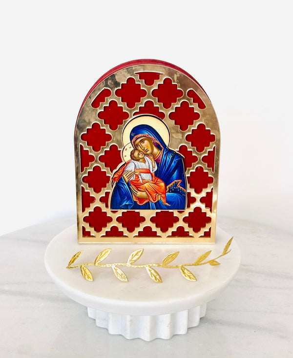 Panayia and Baby Jesus Icon - PRE-ORDER