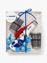 Tsolia Ouzo & Greek Shot Glasses Gift Hamper