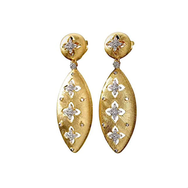 Bordeaux Earrings Gold