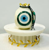 Stone Green Ceramic Mati Pomegranate