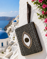 Monochrome Beaded Mati Pouch