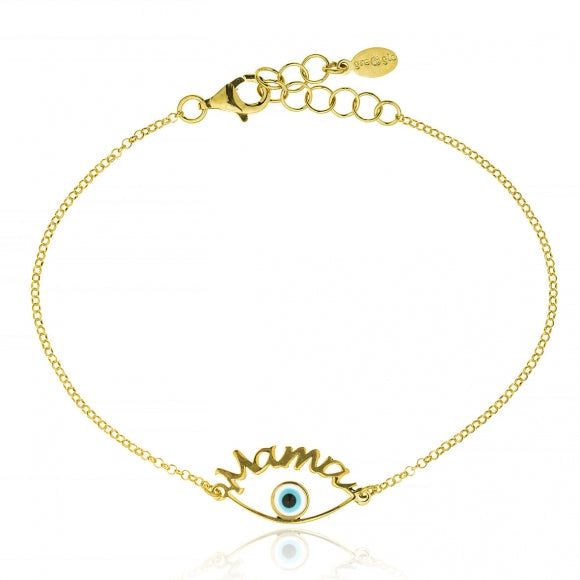 Mama Gold Mati Bracelet