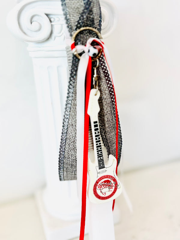 Greek Olympiacos Guitar Soccer Candle