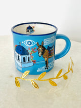 Greek Village Donkey Mug