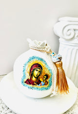 Pomegranate With Panayia & Baby Jesus