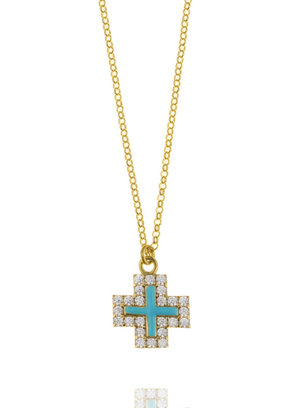 Angelique Gold Cross