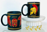 Spartan Greek Key Mug