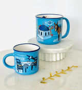 Greek Village Donkey Mug