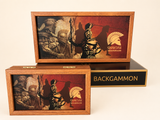 Spartan Warrior Handcrafted Backgammon Set