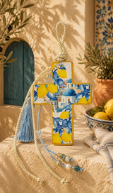 Santorini Lemon Cross