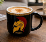 Iconic Spartan Greek Key X-Large Mug