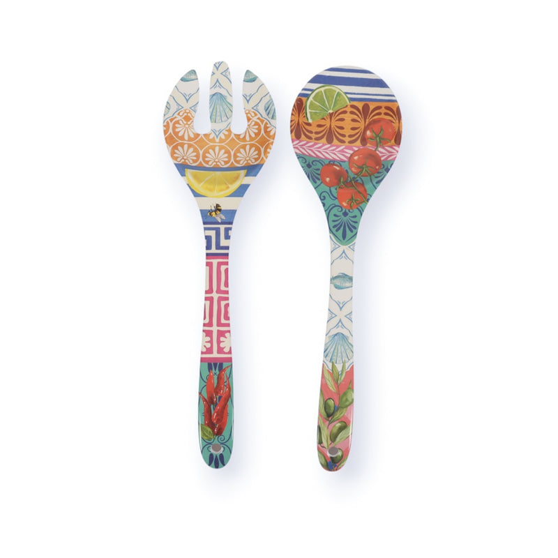 Mediterranean Serving Spoons