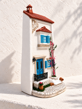 Large Ceramic Greek Island House Decor