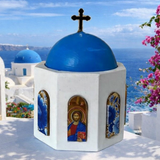 PRE-ORDER - Blue Dome Chapel with Jesus