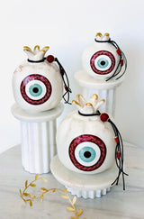 Red & White Mati Pomegranate - Medium