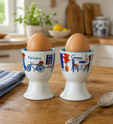 Kalimera Greek Village Egg Holder