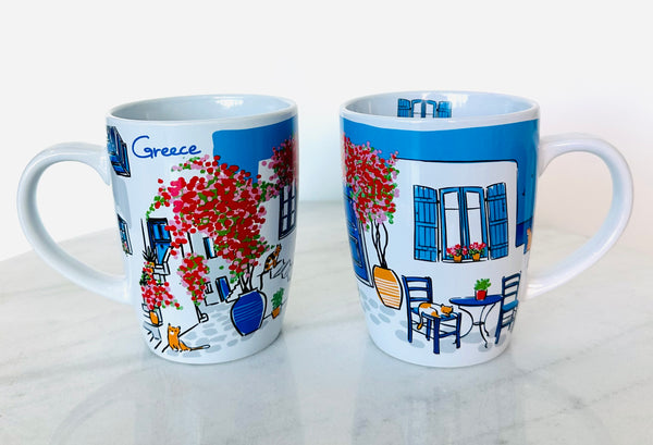 Bougainvillea Table & Chairs Design Coffee Mug