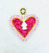 Ceramic Heart Decor - Pink