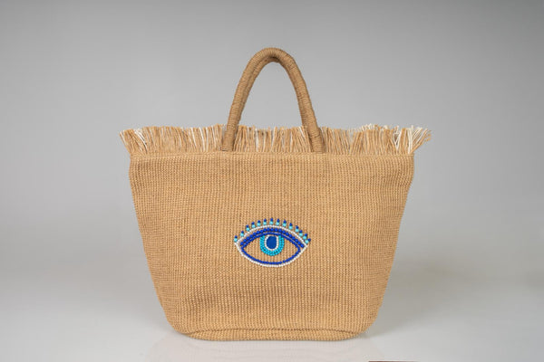 Boho Woven Mati Beach Bag