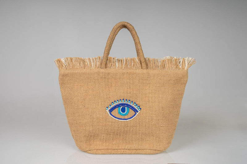 Boho Woven Mati Beach Bag