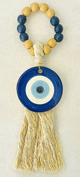 Beaded Mati Tassel Charm