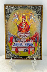 Panayia and The Life Giving Fountain Icon