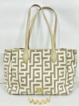 Meander Tote Bag - Sand