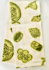 Taste of the Italy Tea Towel