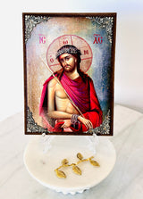Jesus with Crown of Thorns Icon