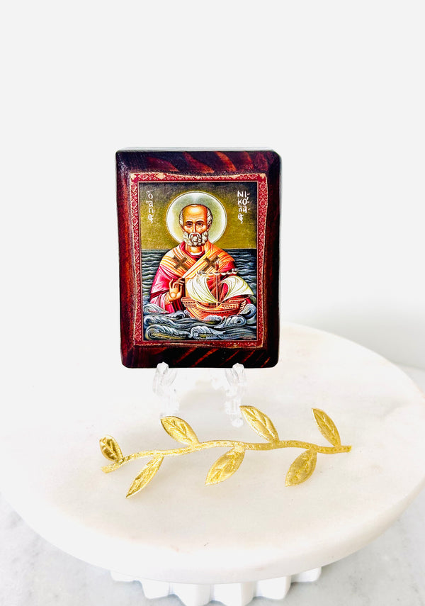 Saint Nicholas Mini Icon