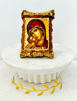 Golden Icon Plaque