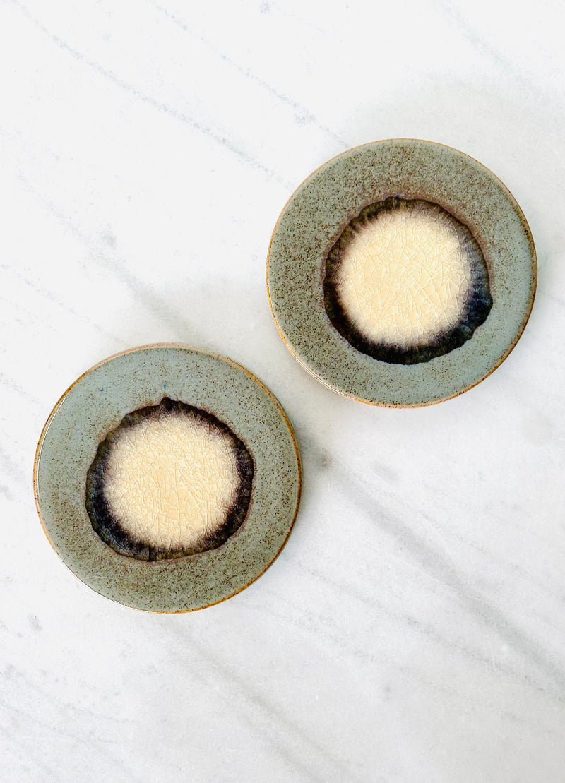 Stone Two Tone Ceramic Coaster